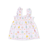 Spring Blooms Bow Trellis Ruffly Set