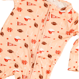 Game Day Zipper Pajama