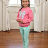 Bows French Terry Pullover