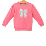 Bows French Terry Pullover