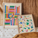 Read More Books Wall Art Print