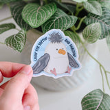 Seagull Jelly Yappin' and Snackin' Sticker