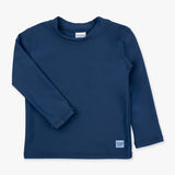 Long Sleeve Rash Guard - Navy