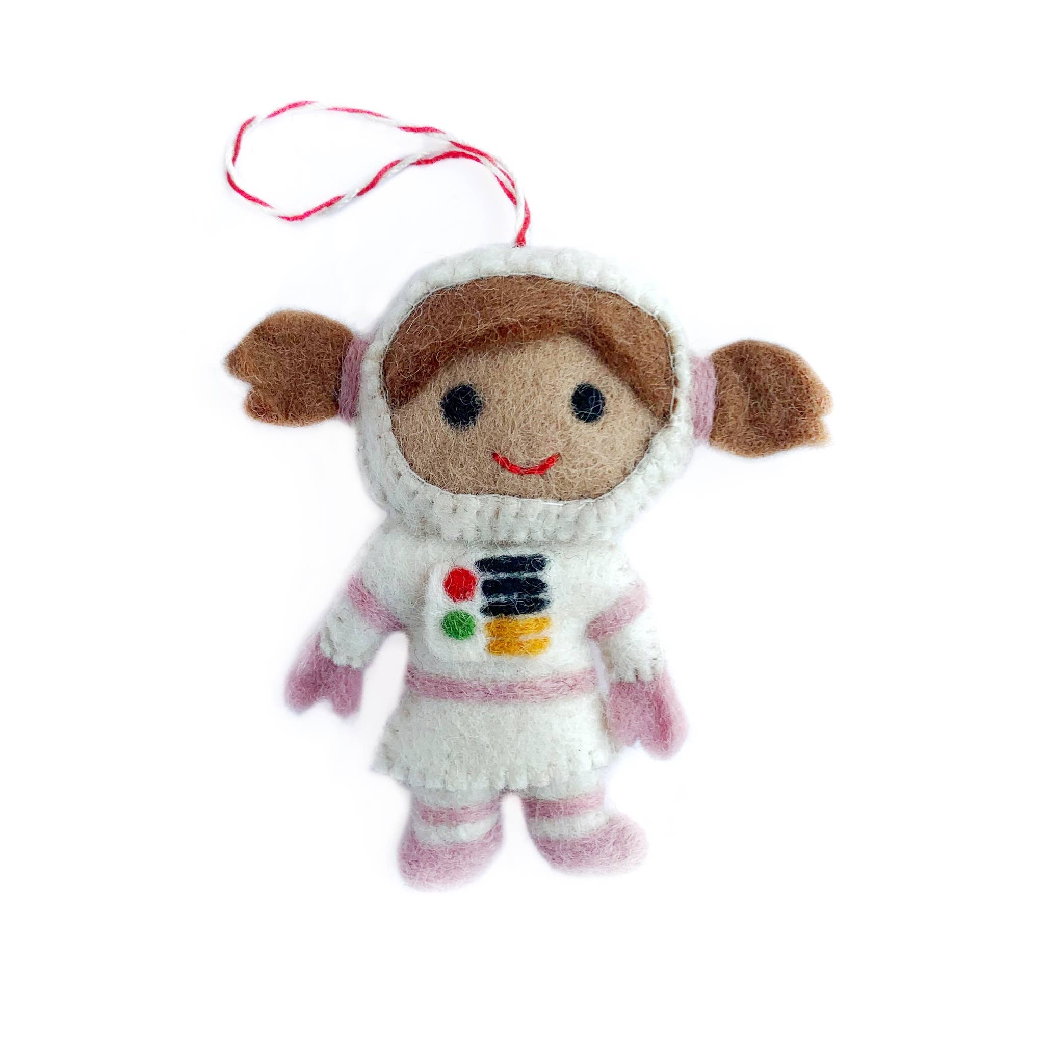 Kid Astronaut Felt Ornaments