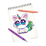 Switch-eroo! Sparkle Color Changing Markers Set