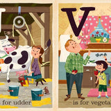 F is for Farm: Alphabet Board Book