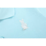 Light Blue Easter Bunny Polo Shirt