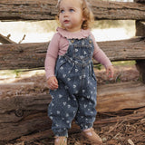 Vintage Overall - Heart Ditsy