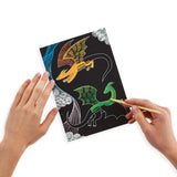 Fantastic Dragons Scratch & Scribble Scratch Art Kit