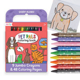 Pet Pals Carry-Along Coloring Book Set