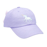 Rainbow Unicorn Bow Baseball Hat