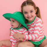 Sun Protective Hat - Bright Green