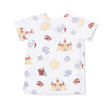 Sunny Sandcastles Loungewear Short Set