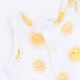 Happy Suns Sleeveless Shortie Romper