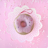 Donut Felt Ornament