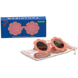Peachy Keen Polarized Flower Sunglasses