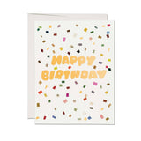 Colorful Confetti Greeting Card
