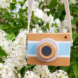 Blue Music Box Camera