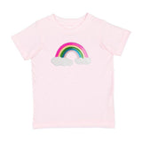 Rainbow Sequin Patch Tee