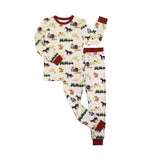 On the Farm Bamboo Long Sleeve Pajama Set
