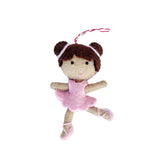 Ballerina Felt Ornament