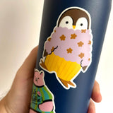 Penguin Sweater Sticker