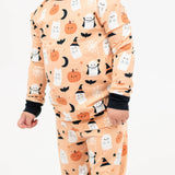 Boo-Tastic Two Piece Pajama Set (Glows in the Dark!)