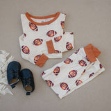 Football Bamboo Pajama Set