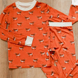 Longhorn Two Piece Bamboo Pajama Set 