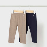 Baby Legging Set - Beige + Navy