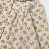Plumeti Chiffon Blouse - Honey
