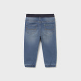 Denim Jogger Pants - Medium Denim