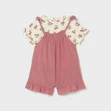 Cheery Cherry Overall  + Tee Set