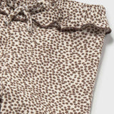 Ribbed Flare Leggings - Spotted