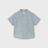 Simple Linen Shirt - Jade