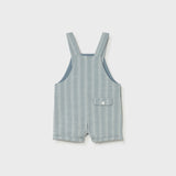 Sweet Prince Linen Striped Overalls