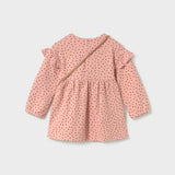 Polka Dot Dress + Bear Bag