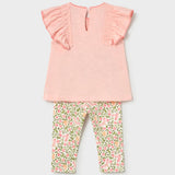 Soft Florals Legging + Tee Set - Blossom