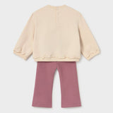 Floral Sweatshirt + Pants Set