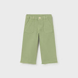 Patch Pocket Twill Pants - Basil