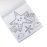 Sea Life Carry-Along Coloring Book Set