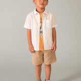 Bright Stripes Linen Shirt