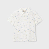 Sailboat Printed Polo