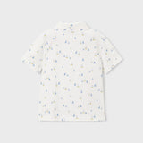 Sailboat Printed Polo