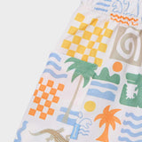 Tropical Print Swim Shorts