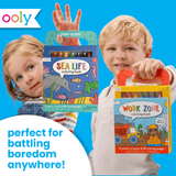 Sea Life Carry-Along Coloring Book Set
