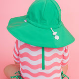 Sun Protective Hat - Bright Green