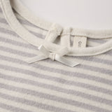 Alda Dress - Fog Stripe