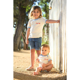 Howdy Vintage Ringer Onesie
