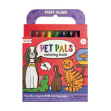 Pet Pals Carry-Along Coloring Book Set